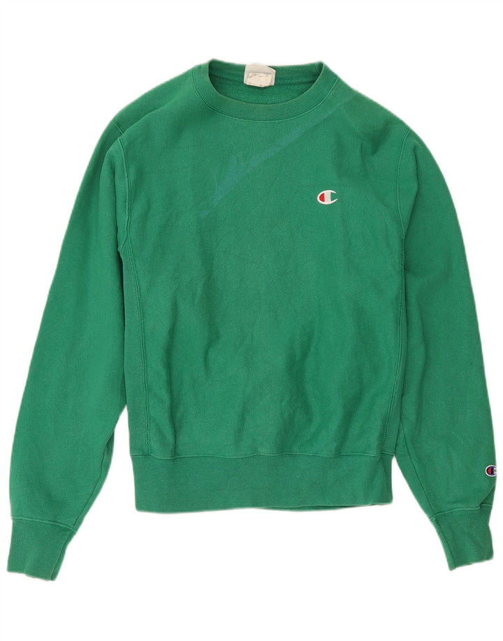 Ανδρική μπλούζα με αντίστροφη ύφανση Champion Jumper Small Green