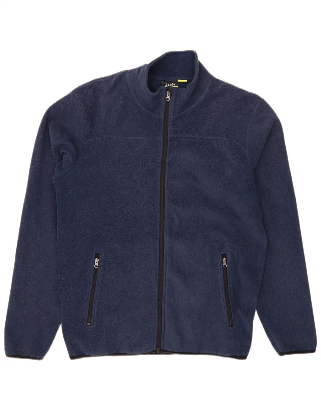 DIADORA Ανδρικό Fleece Jacket UK 40 Large Navy Blue