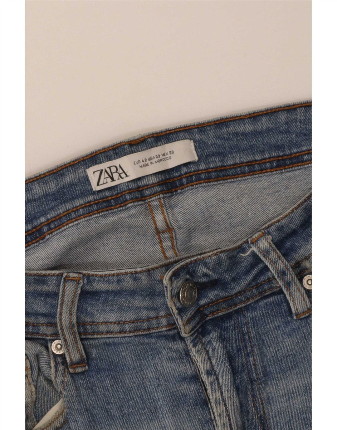Zara Ανδρικό τζιν σορτς EU 42 Large W32 Blue