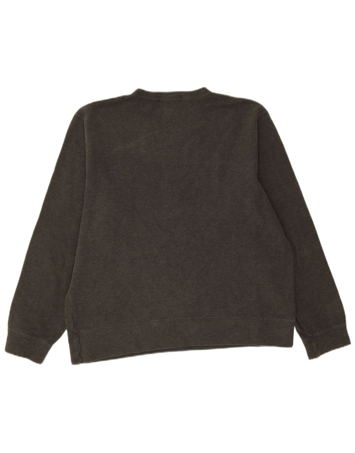POLO RALPH LAUREN Mens Top Long Sleeve Medium Grey Cotton