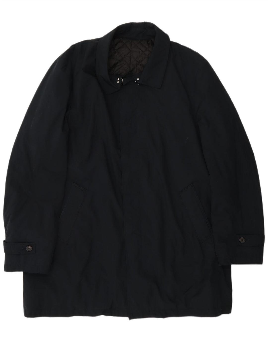 Borsalino Ανδρικό Αδιάβροχο IT 56 3XL Navy Blue Polyester Classic