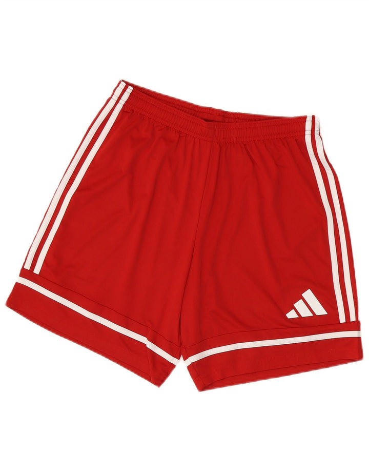 Ανδρικό αθλητικό σορτς ADIDAS Aeroready Regular Fit Μεσαίο κόκκινο πολυεστέρα