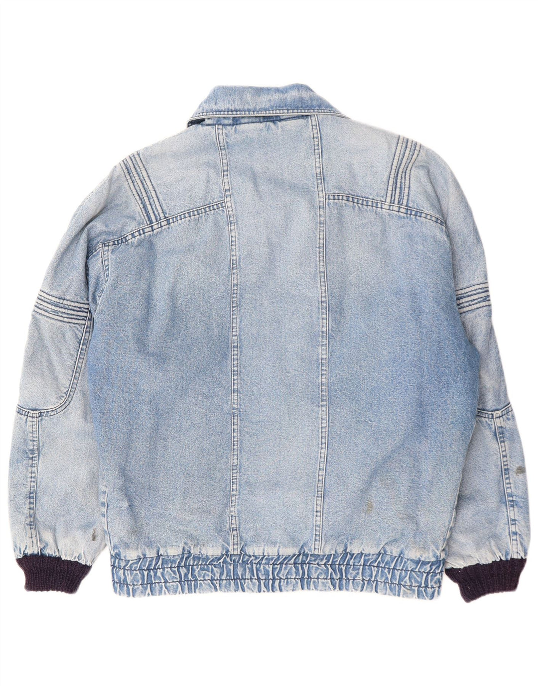 POP 84 Ανδρικό Vintage Loose Fit τζιν σακάκι Sherpa UK 38 μεσαίο μπλε βαμβακερό