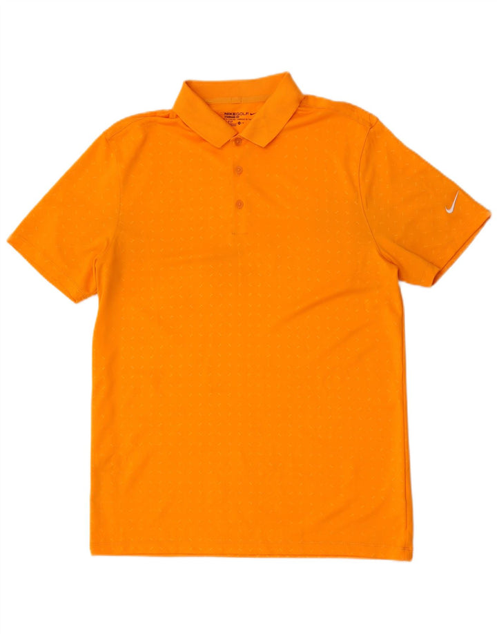 Ανδρικό μπλουζάκι Nike Dri Fit Standard Fit Polo με μεσαίο πορτοκαλί στίγματα από πολυεστέρα