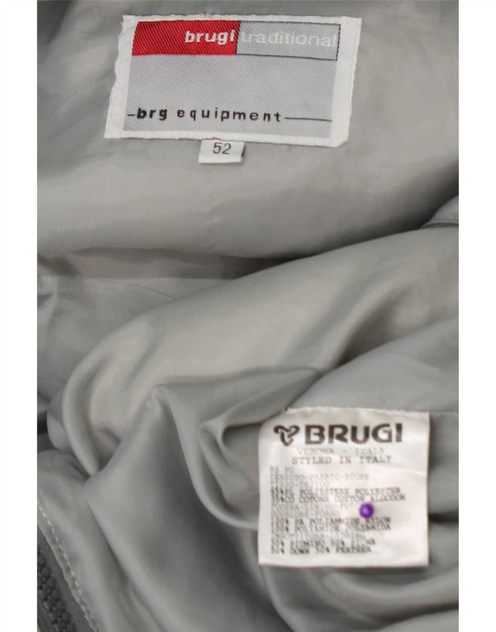 Brugi Ανδρικό μπουφάν με κουκούλα IT 52 XL Γκρι Πολυεστέρας
