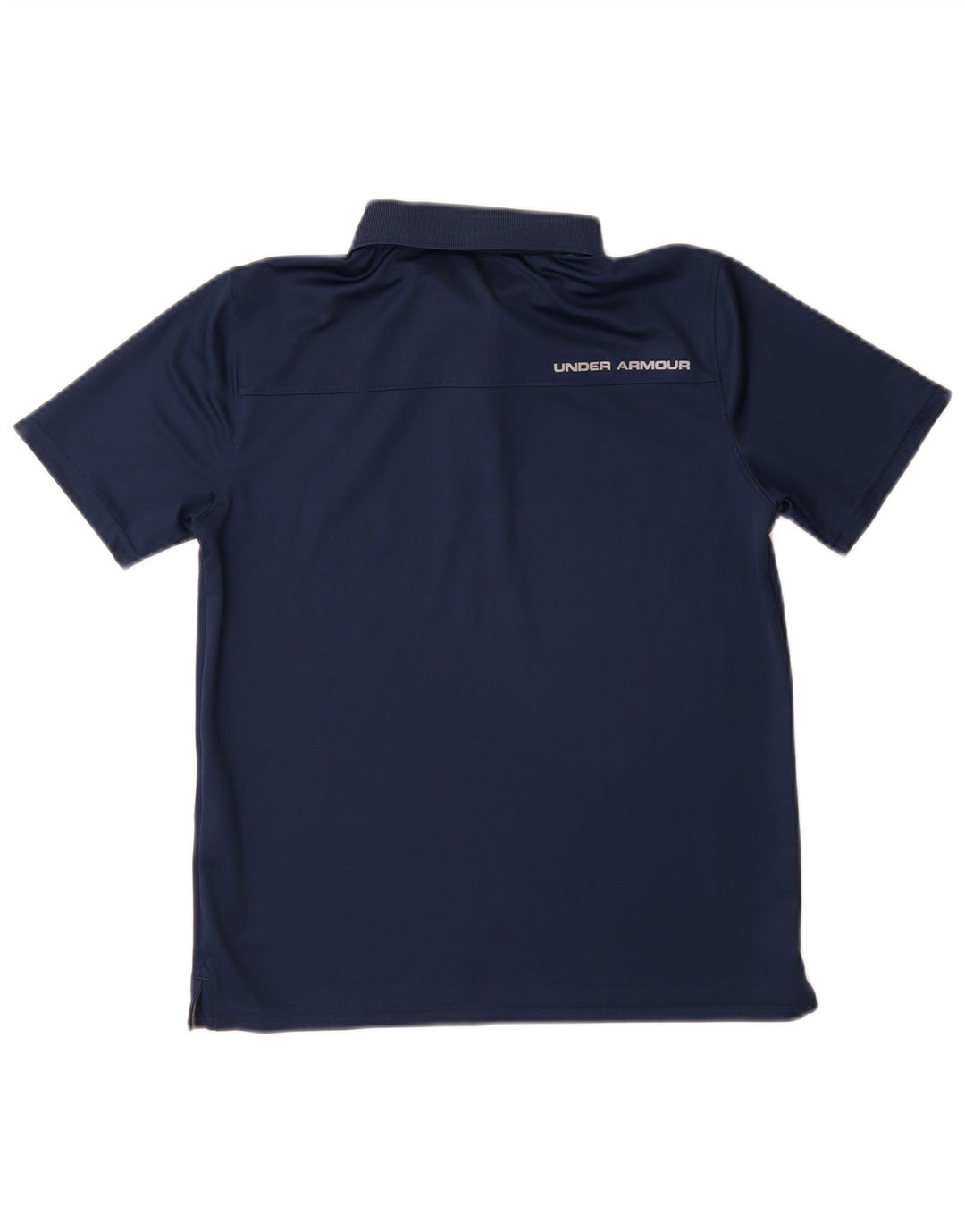 UNDER Armour Boys Heat Gear Polo πουκάμισο 11-12 ετών Μεγάλο Navy Blue