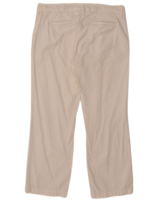 North Sails Γυναικείο ίσιο παντελόνι Chino IT 44 Medium W32 L25 Λευκό