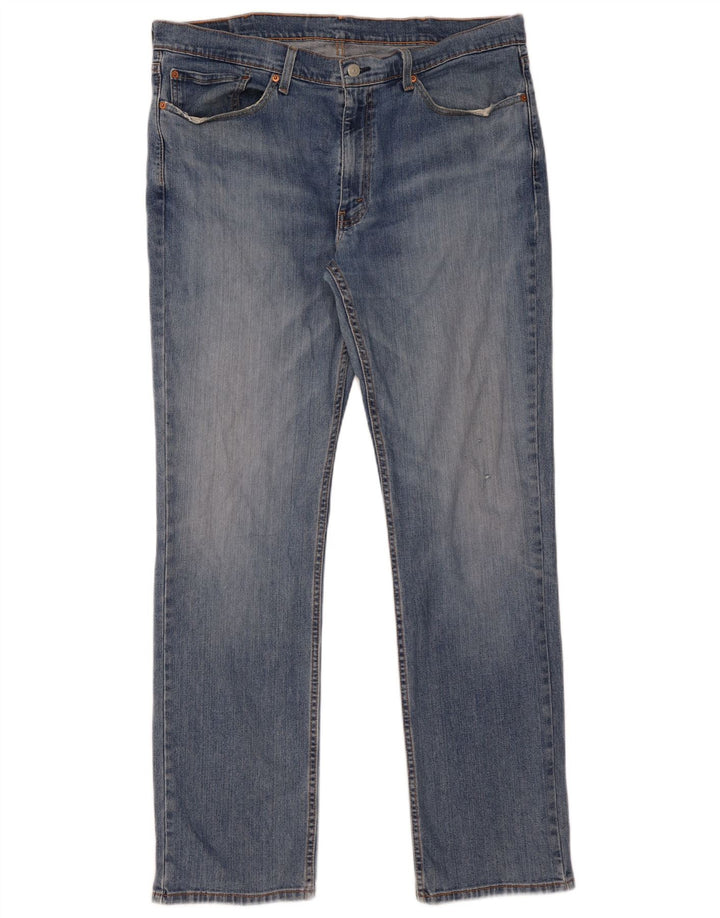 LEVI'S Ανδρικό τζιν 514 ίσιο W38 L34 Μπλε βαμβακερό