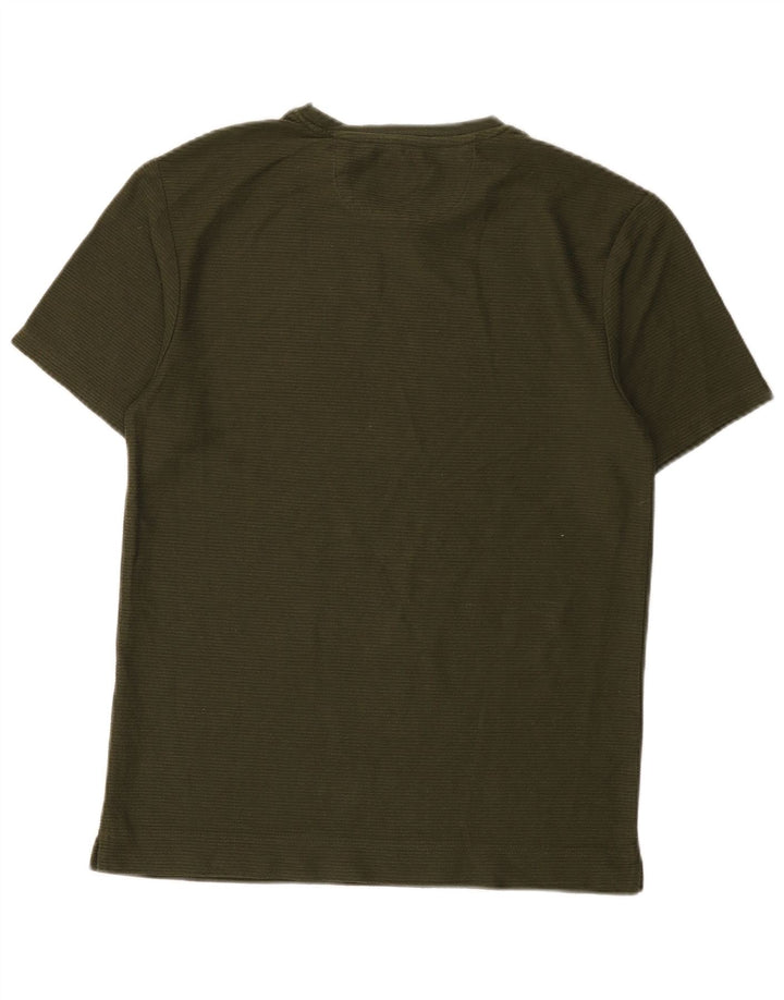 Zara Ανδρικό T-Shirt Top Μικρό Πράσινο