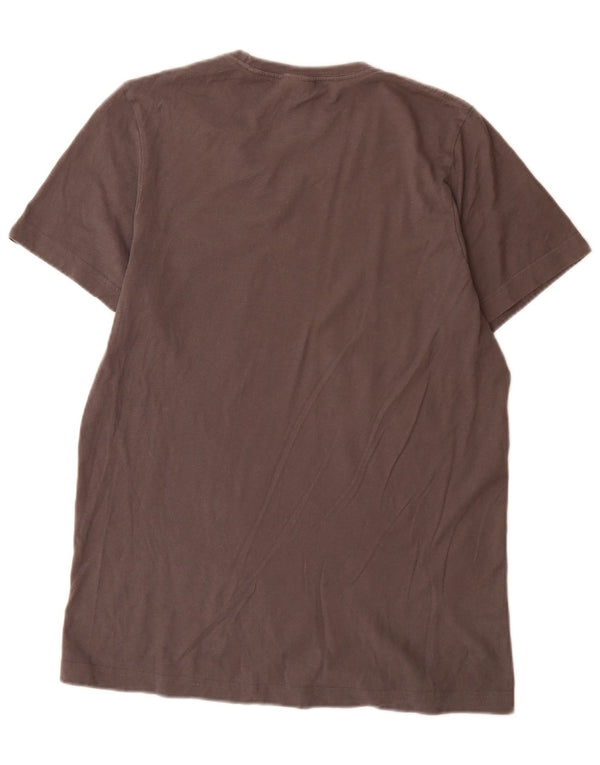 Ανδρικό γραφικό T-Shirt Adidas Top Μικρό γκρι βαμβακερό