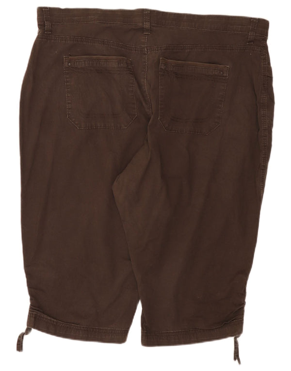 Lee Γυναικείο Casual Σορτς US 20 3XL W40 Καφέ Βαμβακερό