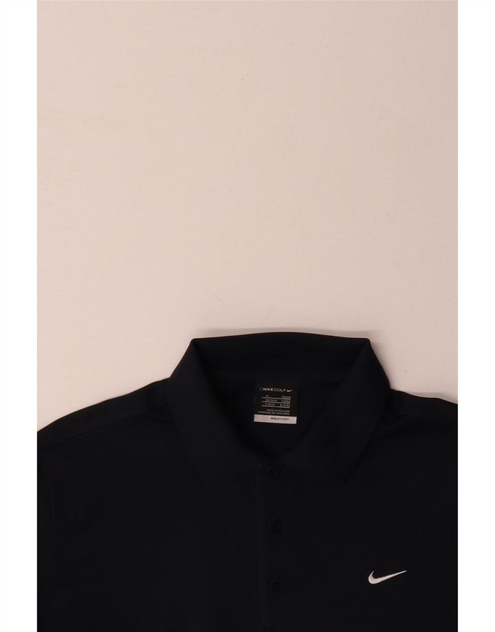 Ανδρικό μπλουζάκι πόλο NIKE μεσαίο μπλε ναυτικό