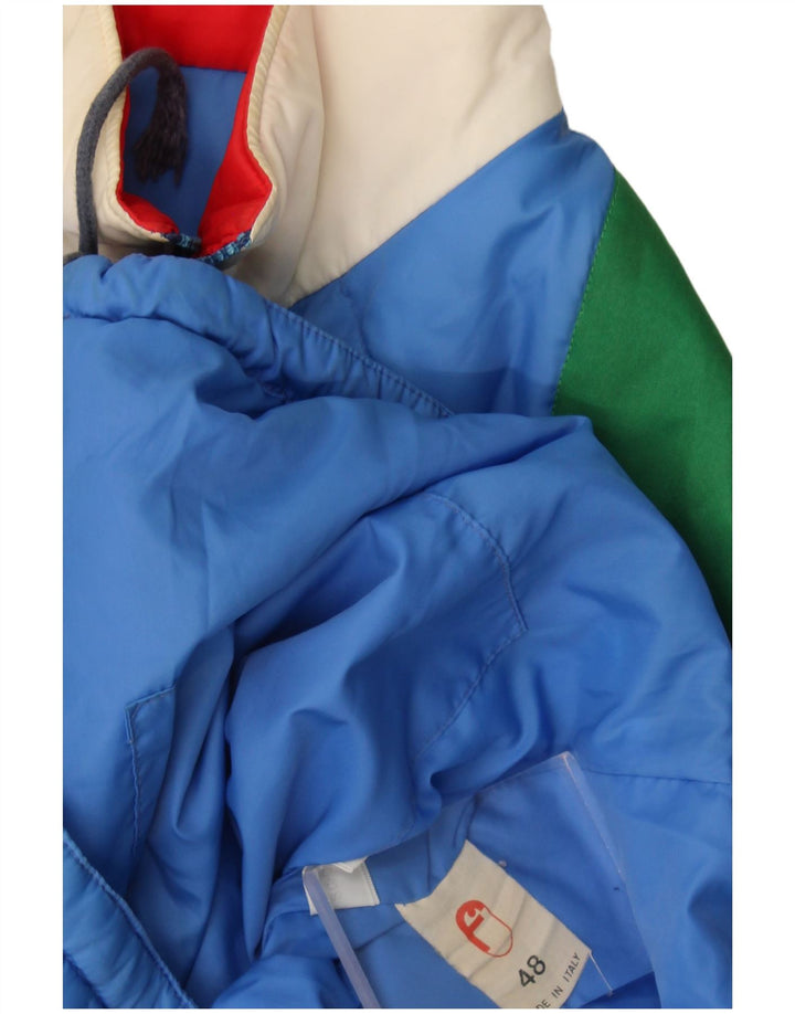 Ανδρικό μπουφάν La Font με επένδυση IT 48 Medium Blue Colorblock Πολυαμίδιο