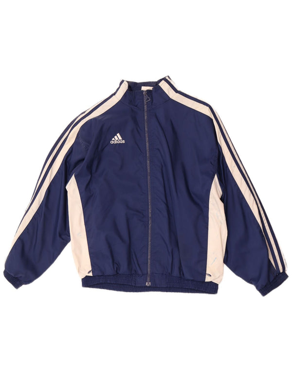 Adidas Boys αθλητική φόρμα Adidas Top Jacket 14-15 ετών Large Navy Blue Colorblock