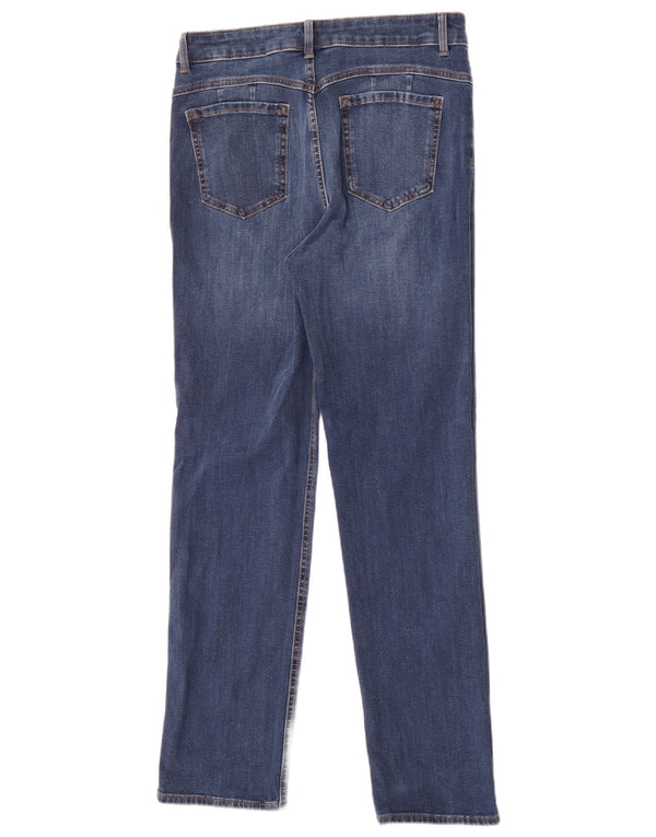 Marks & Spencer Womens The Magic Slim Jeans UK 12 Medium W30 L30 Blue