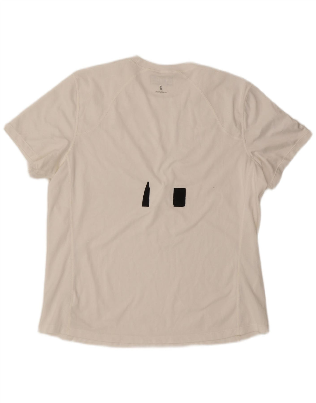 Ανδρικό T-Shirt New Balance Top XL White Colourblock Πολυεστέρας