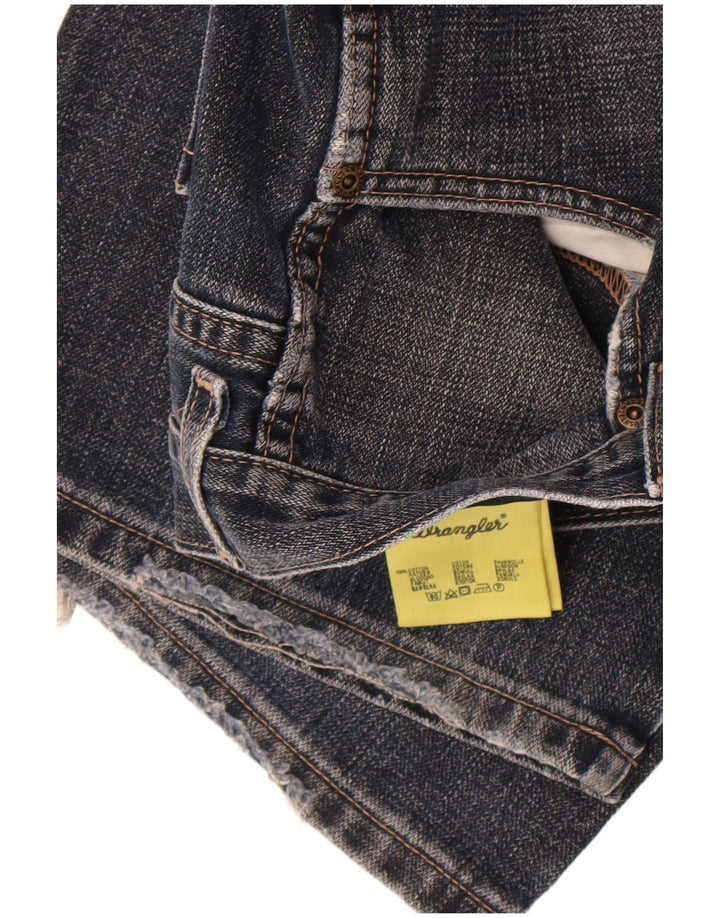 Ανδρικό τζιν Wrangler Bootcut W34 L30 Navy Blue Cotton