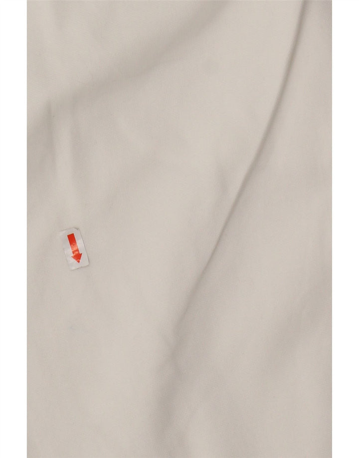 Ανδρικό σορτς Chino Massimo Dutti EU 46 XL W38 Λευκό βαμβακερό