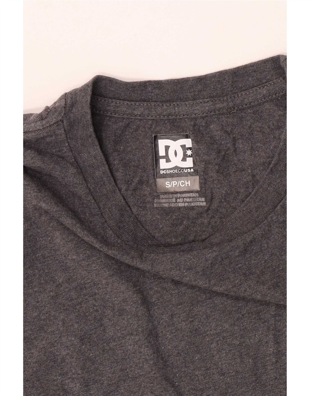 Ανδρικό γραφικό μπλουζάκι DC Small Grey