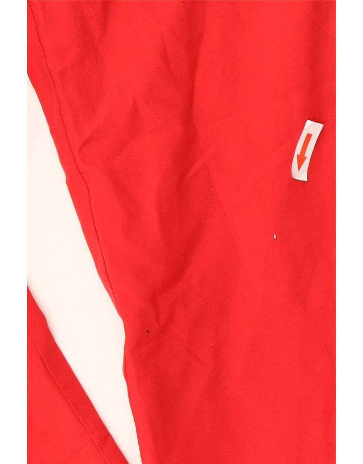 Adidas Ανδρική φόρμα παντελόνι UK 44/46 Μεγάλο κόκκινο πολυεστέρα