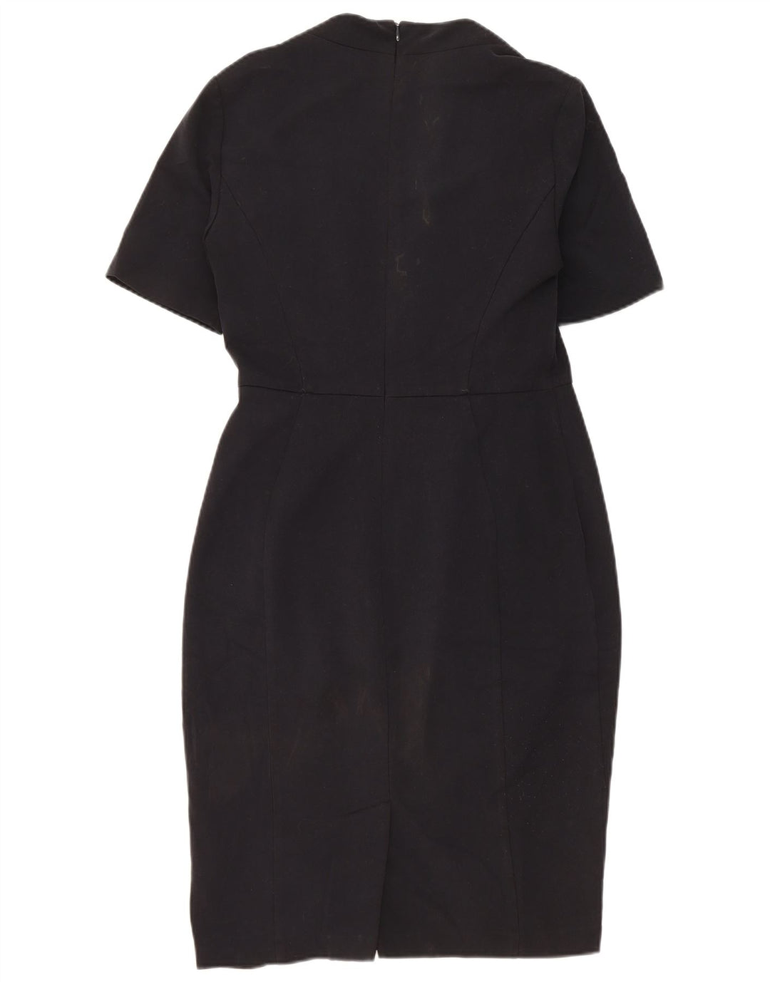 Marks & Spencer Γυναικείο Φόρεμα Bodycon UK 10 Small Black Polyester