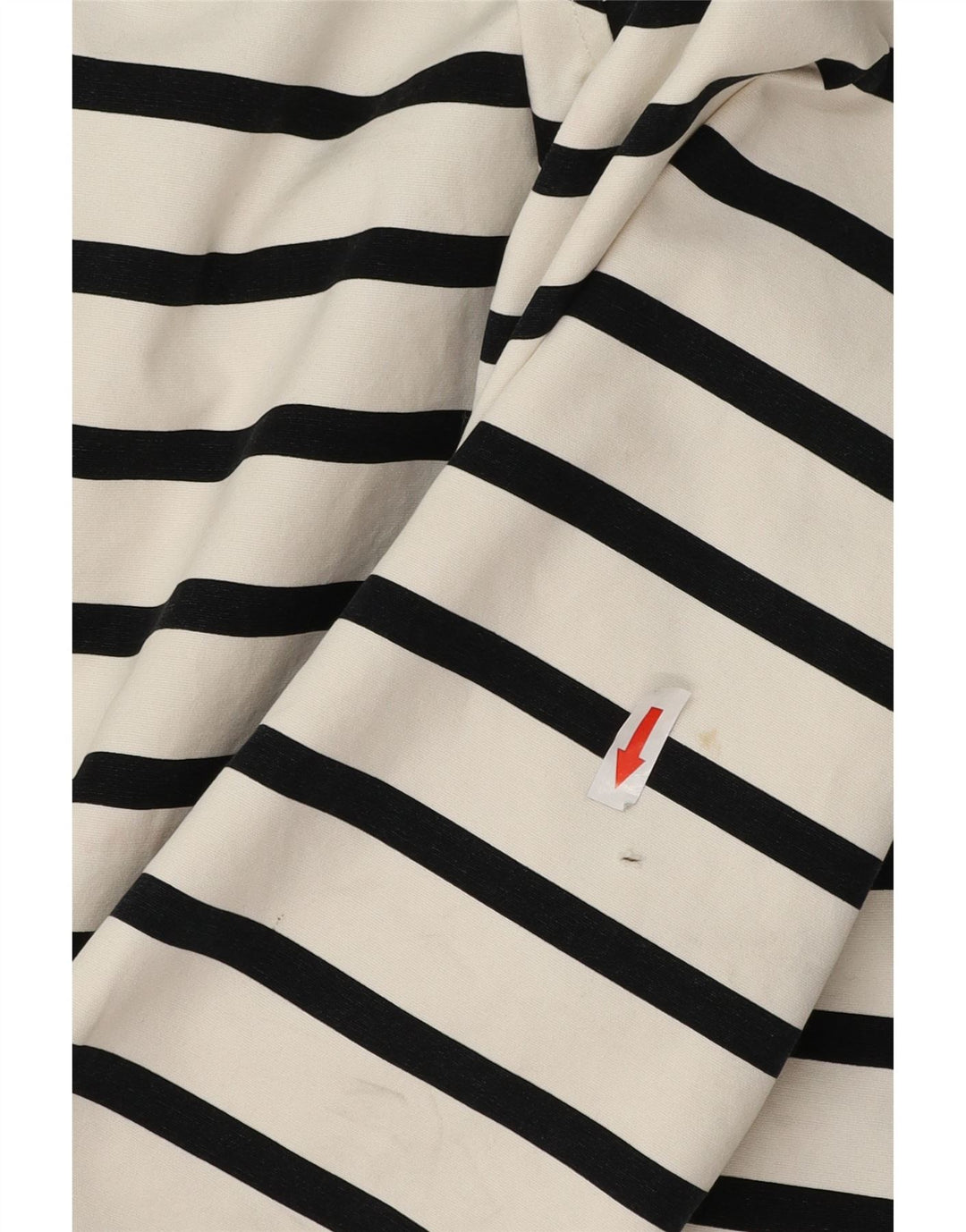 Joules Γυναικείο Αδιάβροχο Μπουφάν με κουκούλα UK 18 XL Λευκό ριγέ