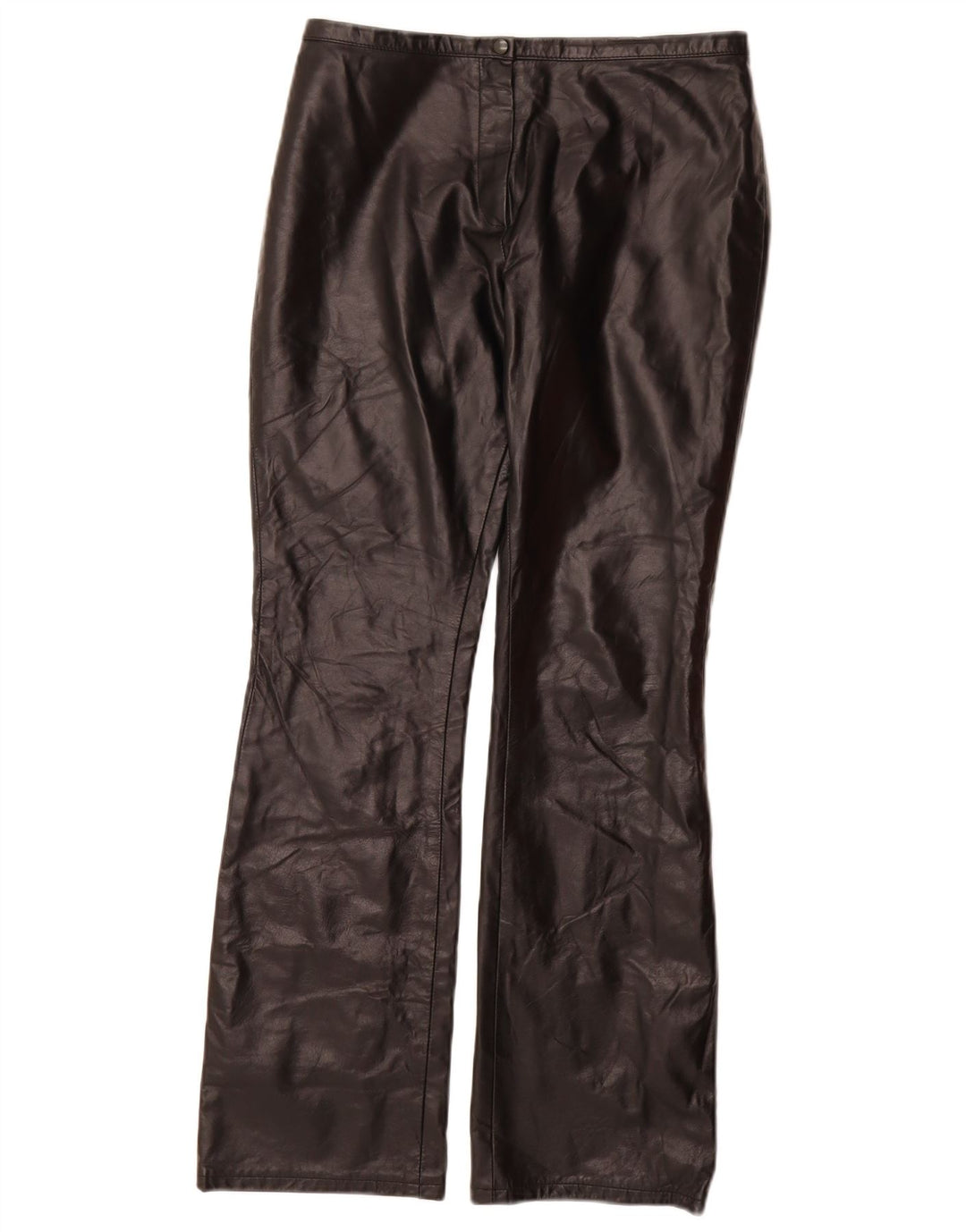 VINTAGE Γυναικείο Bootcut Casual Παντελόνι US 9 Medium W28 L30 Μαύρο