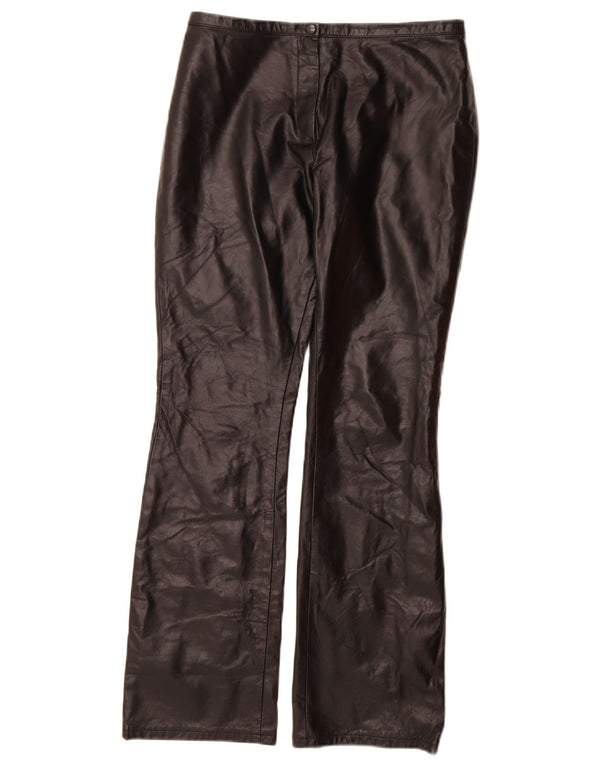 VINTAGE Γυναικείο Bootcut Casual Παντελόνι US 9 Medium W28 L30 Μαύρο