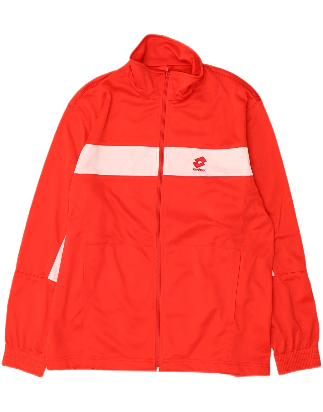 Ανδρική φόρμα Lotto Top Jacket με μεγάλο κόκκινο χρώμα
