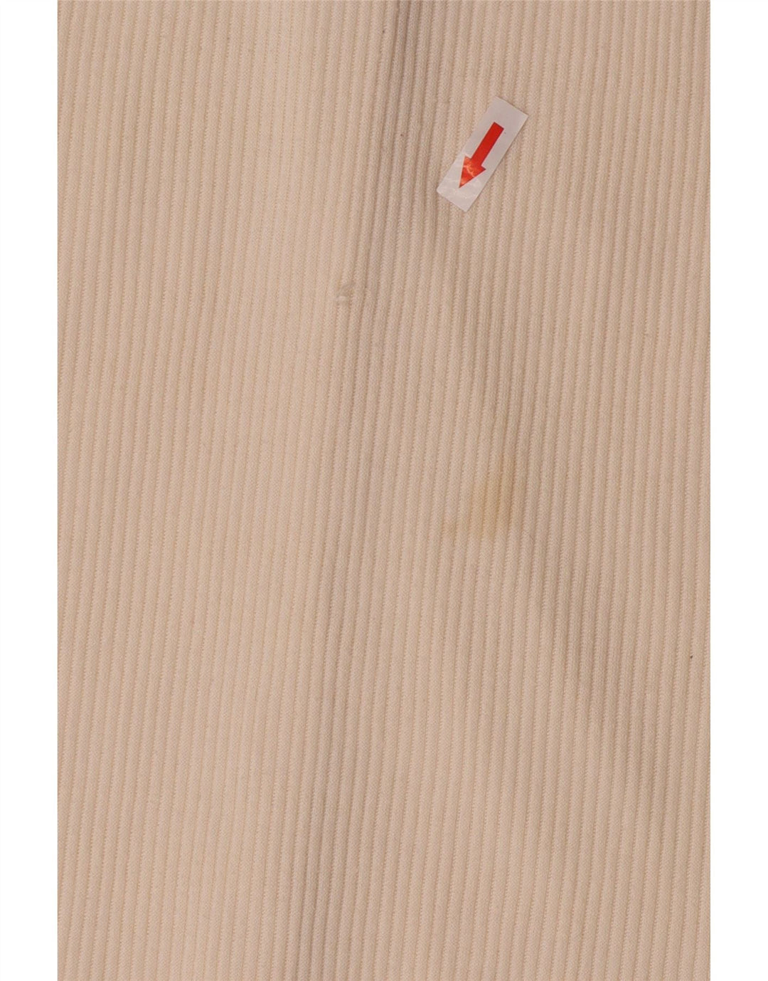 Zara Γυναικείο Bodycon Φόρεμα UK 12 Medium Off White