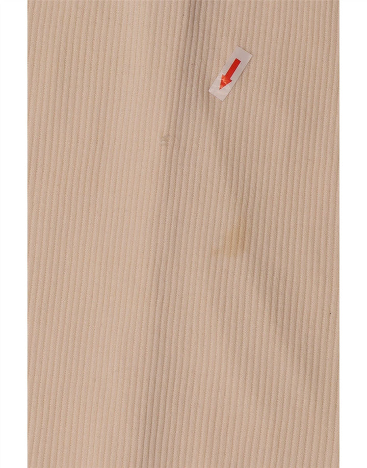 Zara Γυναικείο Bodycon Φόρεμα UK 12 Medium Off White