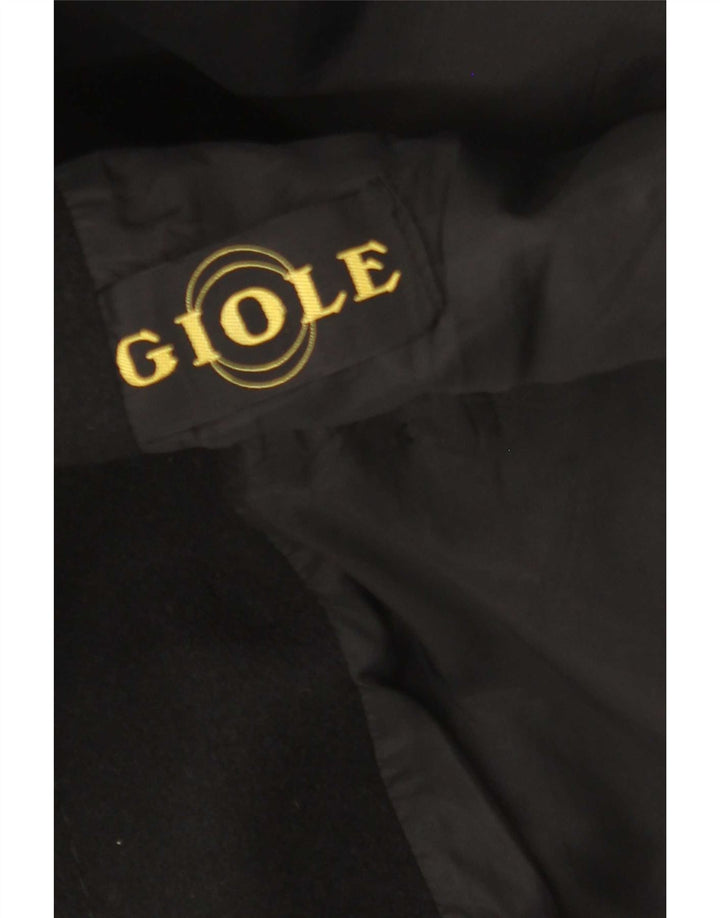 Giole Γυναικείο Παλτό UK 14 Medium Μαύρο