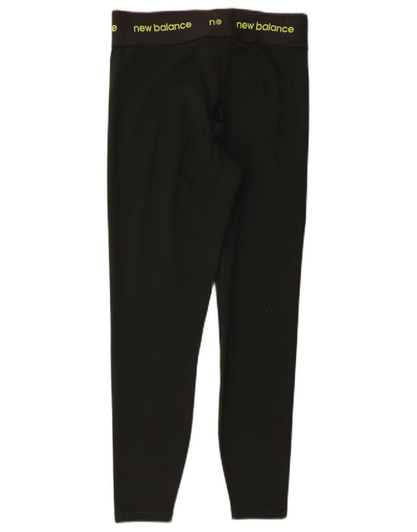 NEW BALANCE Γυναικεία γραφικά κολάν UK 12 Medium Khaki Polyester