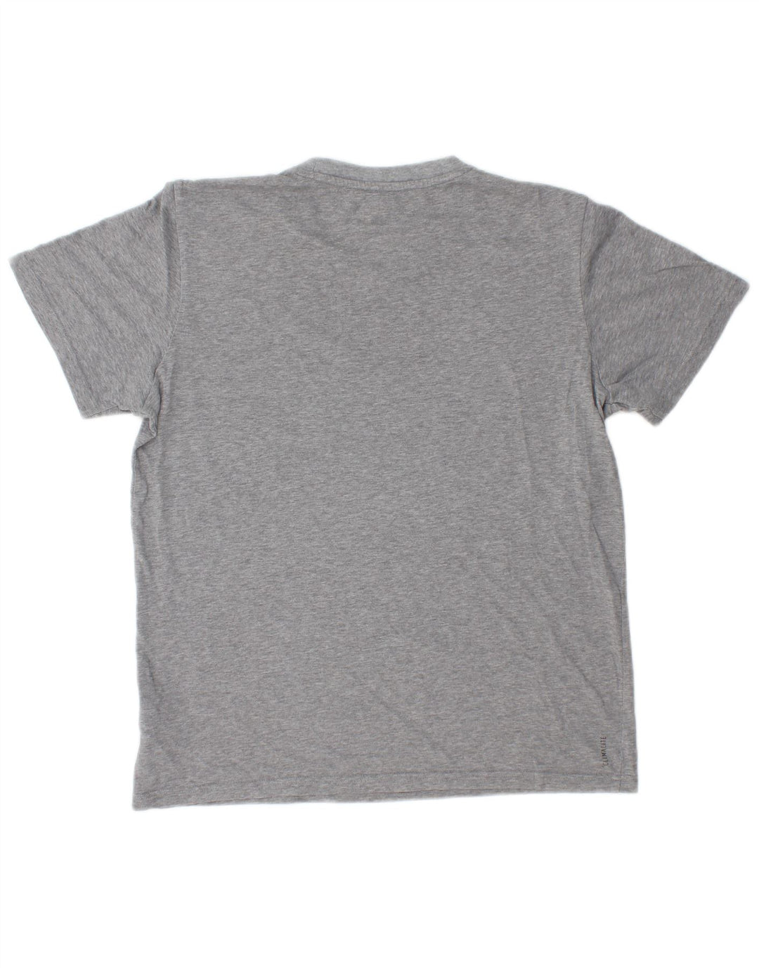 Ανδρικό T-Shirt Adidas Τοπ μεσαίο γκρι βαμβακερό