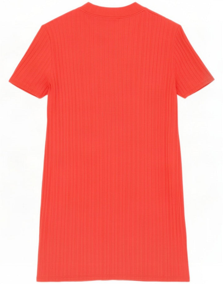 Zara Γυναικείο φόρεμα A-Line UK 14 Medium Red