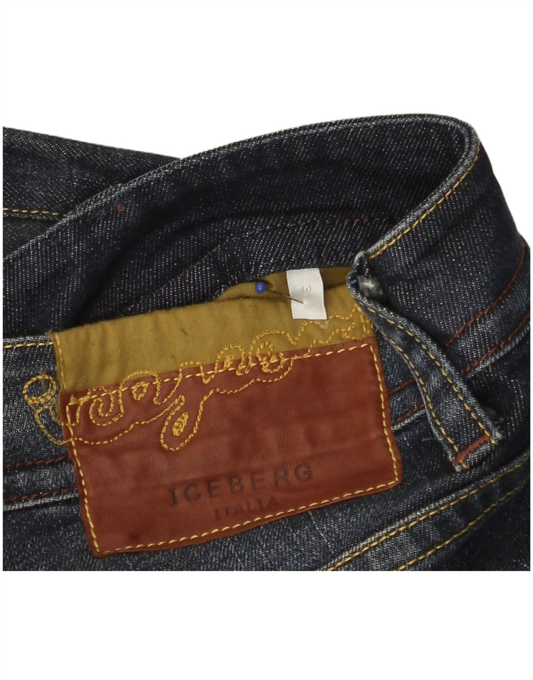 Iceberg Γυναικείο Slim Jeans W31 L34 Navy Blue Cotton