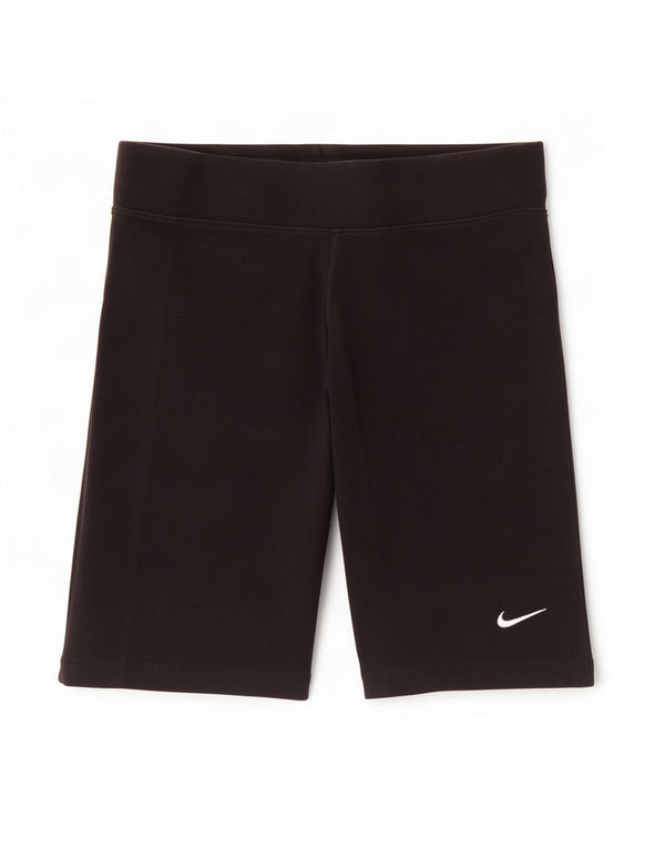 Γυναικείο αθλητικό σορτς Nike UK 12 μεσαίο μαύρο βαμβακερό