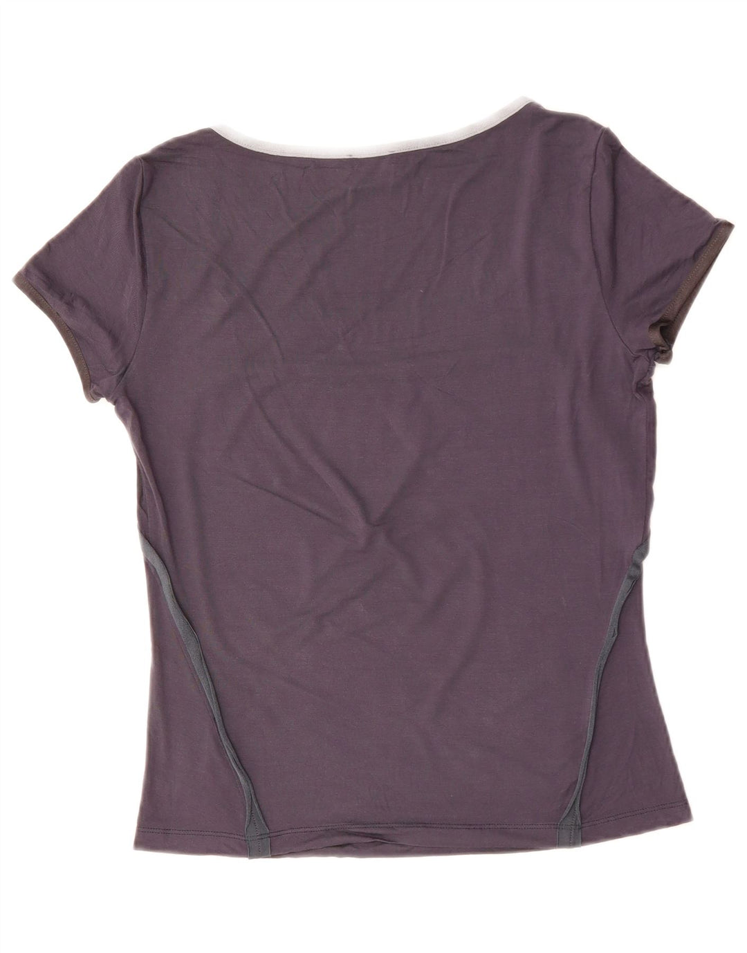 Γυναικείο T-Shirt CERRUTI 1881 Top UK 12 Medium Navy Blue Viscose