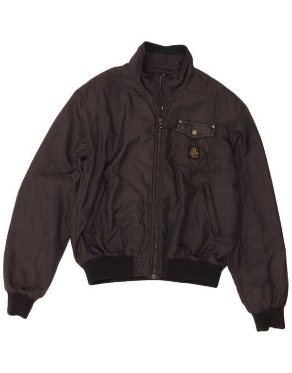 Ανδρικό μπουφάν Refrigiwear Bomber UK 42 XL Μαύρο Πολυαμίδιο