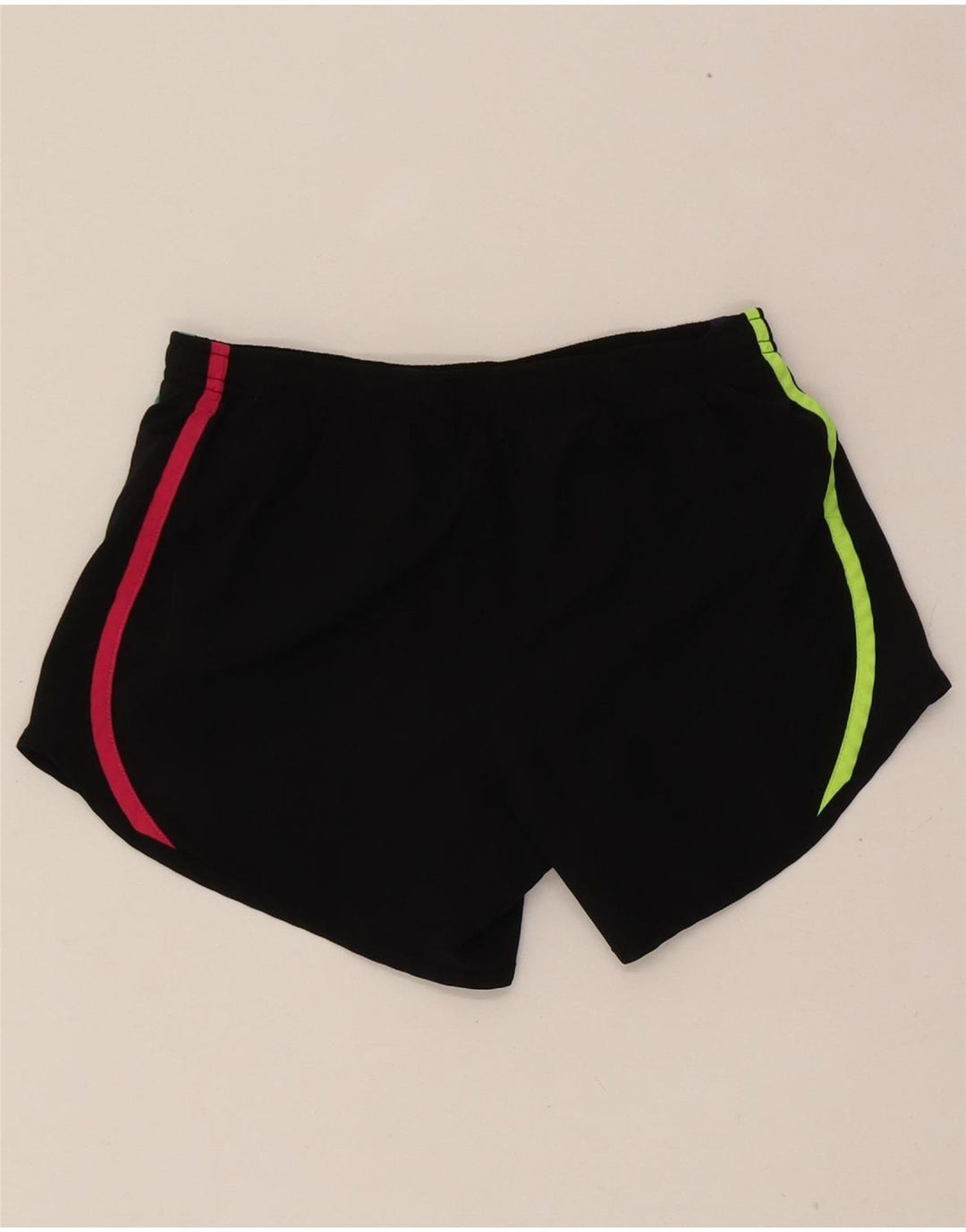 NIKE Womens Dri Fit Sport Shorts UK 14 Large  Black Polyester Vintage Nike and Second-Hand Nike from Messina Hembry 