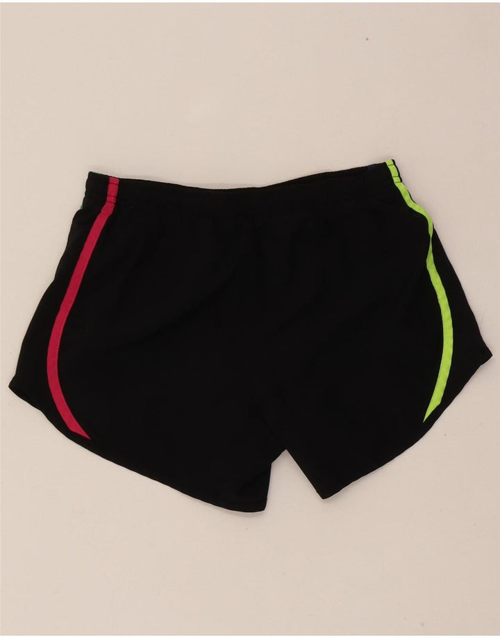 NIKE Womens Dri Fit Sport Shorts UK 14 Large  Black Polyester Vintage Nike and Second-Hand Nike from Messina Hembry 