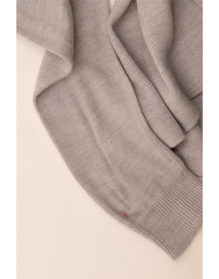 Marks & Spencer Γυναικείο Longline ανοιχτό πουλόβερ ζακέτα UK 10 Small Grey