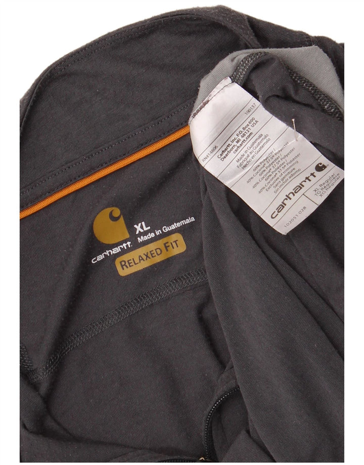 Ανδρική φόρμα πουλόβερ με φερμουάρ Carhartt Top XL Grey Colourblock