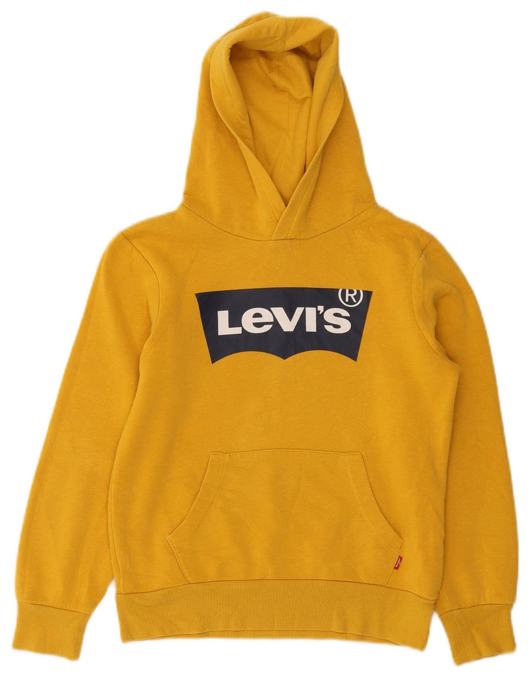 Levi's Boys Graphic Hoodie Jumper 9-10 Years Yellow