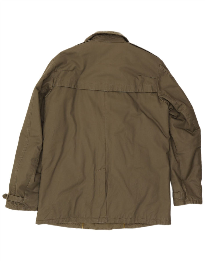 Ανδρικό Military Jacket Sisley UK 42 XL Khaki Polyester
