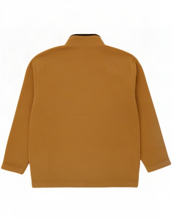 Marks & Spencer Ανδρικό Μπουφάν Μπλε Harbour Loose Fit Fleece UK 42 XL Beige