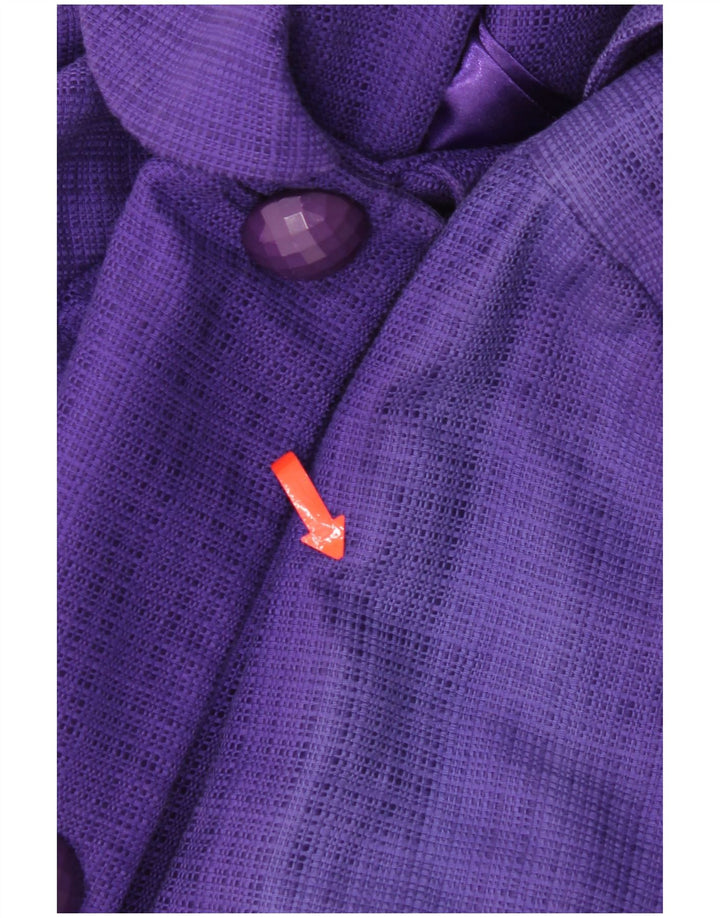 Γυναικείο Πανωφόρι Monsoon UK 12 Βαμβακερό μεσαίο μωβ