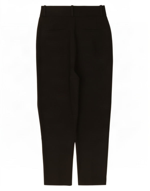 Zara Γυναικείο κωνικό παντελόνι XS W24 L26 Μαύρο πολυεστέρα