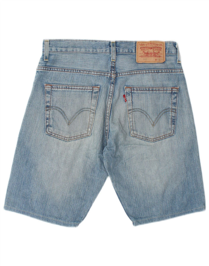 LEVI'S Mens 507 Denim Shorts W30 Medium Blue