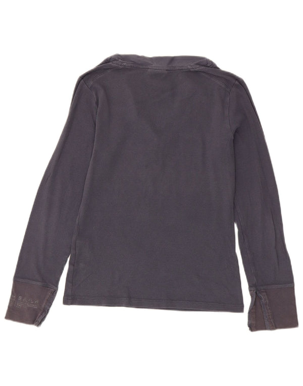 North Sails Γυναικείο τοπ μακρυμάνικο UK 12 Medium Navy Blue βαμβακερό
